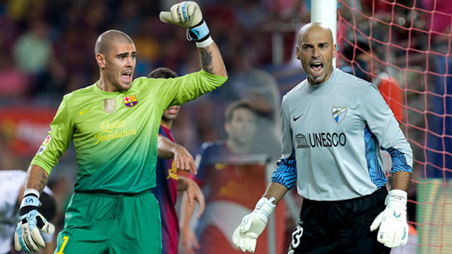 Valdés i Caballero són dos dels tres porters menys golejats de Primera
