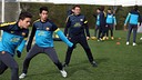 Barça's B training session 23/01/2013