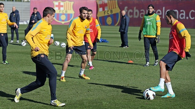Training session 09/02/2013. FOTO: MIGUEL RUIZ-FCB.