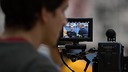 Andrés Iniesta during the shoot for the Nike advert at the Ciutat Esportiva / PHOTO: GERMÁN PARGA - FCB