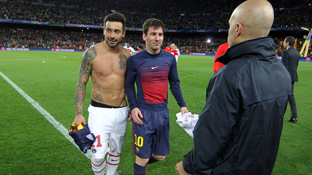 Leo Messi after the game with PSG / PHOTO: MIGUEL RUIZ – FCB