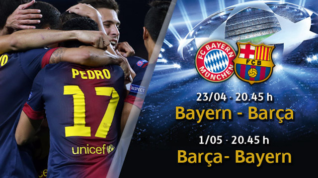 Bar��a v Bayern Munich in Champions League semi final | FC Barcelona