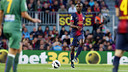 Abidal, contre Levante. PHOTO: MIGUEL RUIZ-FCB.