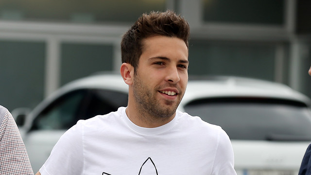 Jordi Alba / PHOTO: MIGUEL RUIZ - FCB