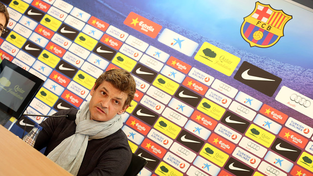 Tito Vilanova, this saturday / PHOTO: MIGUEL RUIZ - FCB