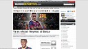 International press focus on Neymar