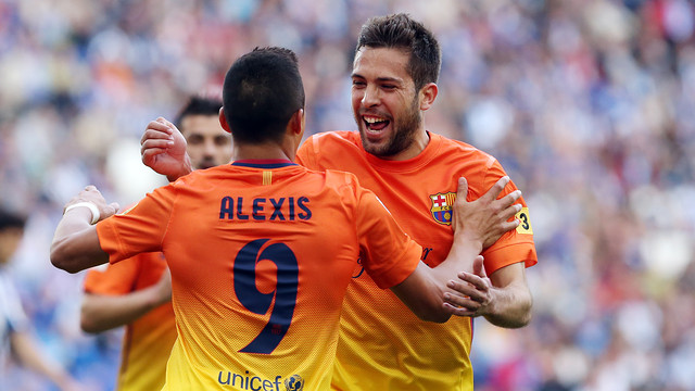 Alexis and Alba / PHOTO: MIGUEL RUIZ - FCB