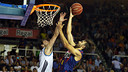 Sada against Llul / PHOTO: MIGUEL RUIZ - FCB