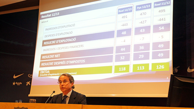 Javier Faus, aquest dimarts / FOTO: MIGUEL RUIZ - FCB
