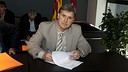 Gerardo Martino signs his contract