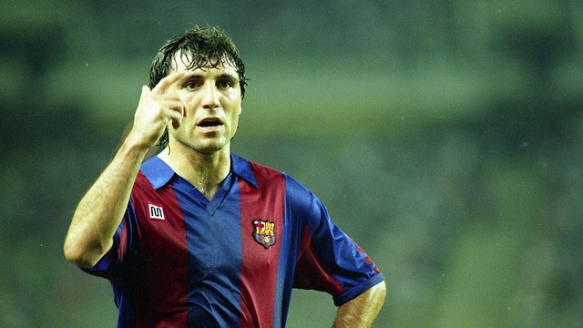 Hristo Stoitxkov in the 1989 Gamper. PHOTO: ARXIU FCB.