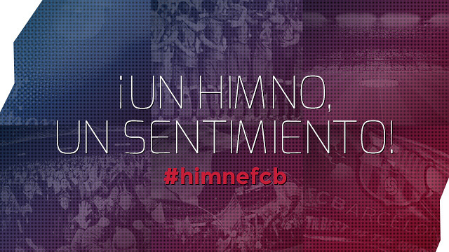 FC BARCELONA VIDEO HIMNO fc barcelona video himno: