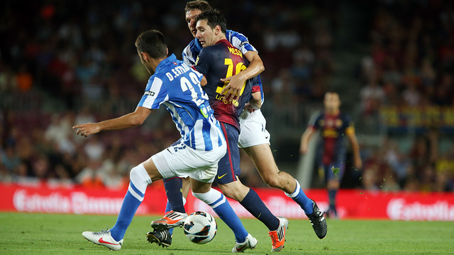 El Barça-Reial Societat de la temporada passada. FOTO: MIGUEL RUIZ-FCB.