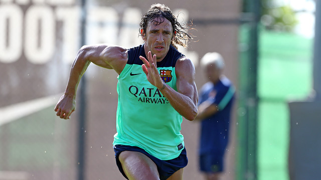 Carles Puyol was declared fit on Friday / PHOTO: MIGUEL RUIZ-FCB