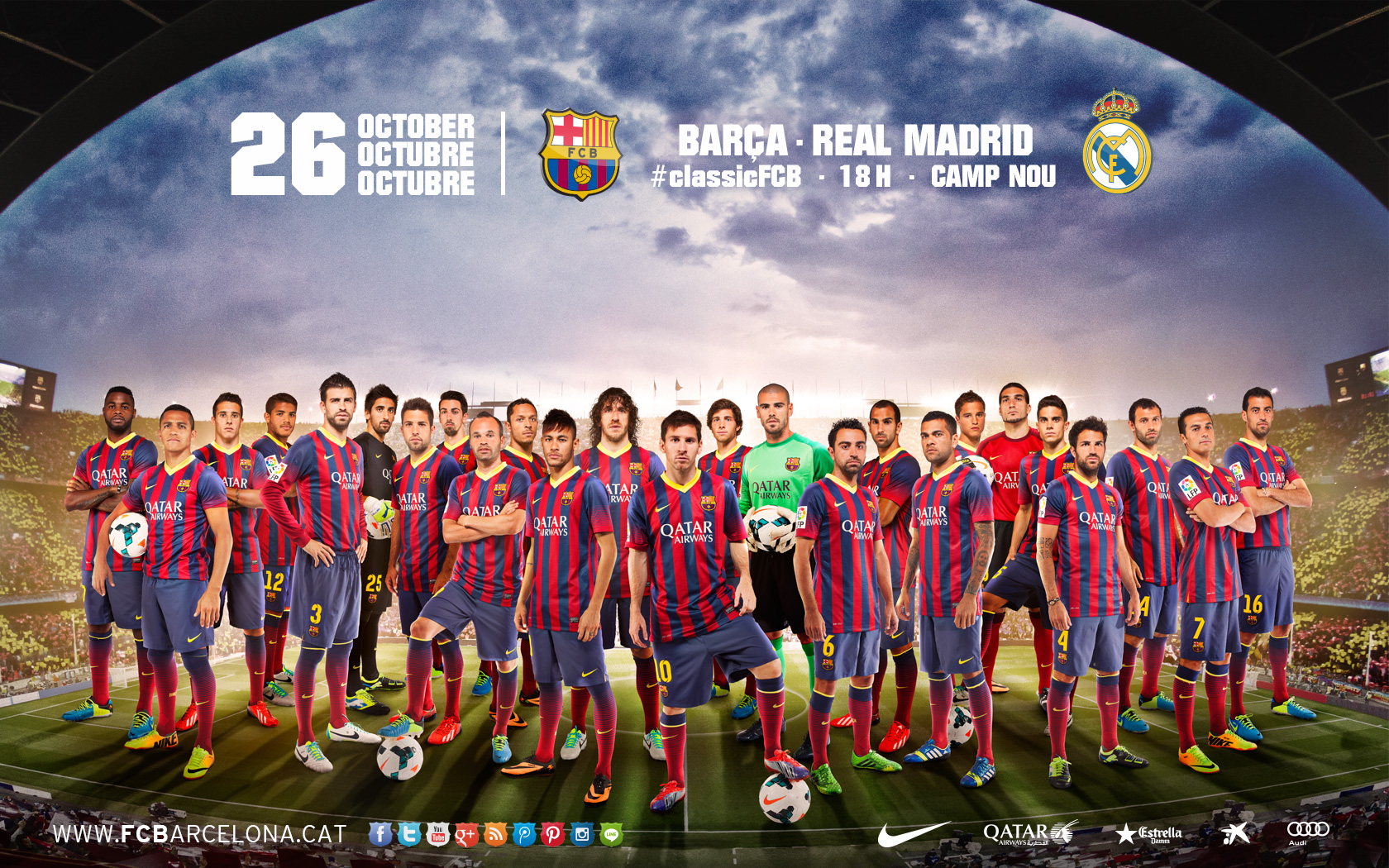 Los Fondos De Pantalla Del Clsico FC Barcelona Real Madrid FC