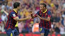 El gol de Neymar Jr, en imágenes
