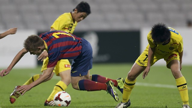 Barça out - and out of luck! / PHOTO: Al Kass Barça out - and out of luck! / PHOTO: Al Kass