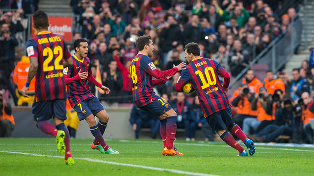Almeria will visit the Camp Nou on March 2 / PHOTO: GERMÁN PARGA - FCB