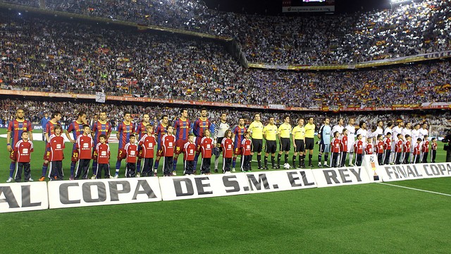 Spanish Cup Final between FC Barcelona and Real Madrid in 2011 / PHOTO: MIGUEL RUIZ - FCB