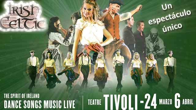 Isish Celtic en el Teatre Tívoli Isish Celtic en el Teatre Tívoli
