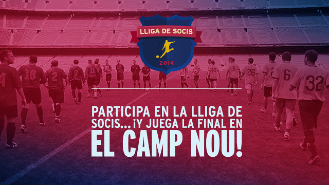 Participa en la Liga de socios 2014! Participa en la Liga de socios 2014!
