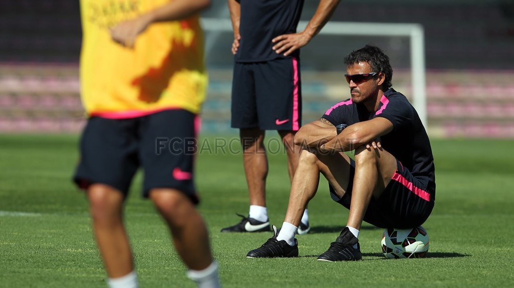 گزارش تصویری از تمرینات بارسلونا(21جولای) 1