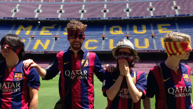 Selfies contest at Camp Nou Experience Selfies contest at Camp Nou Experience