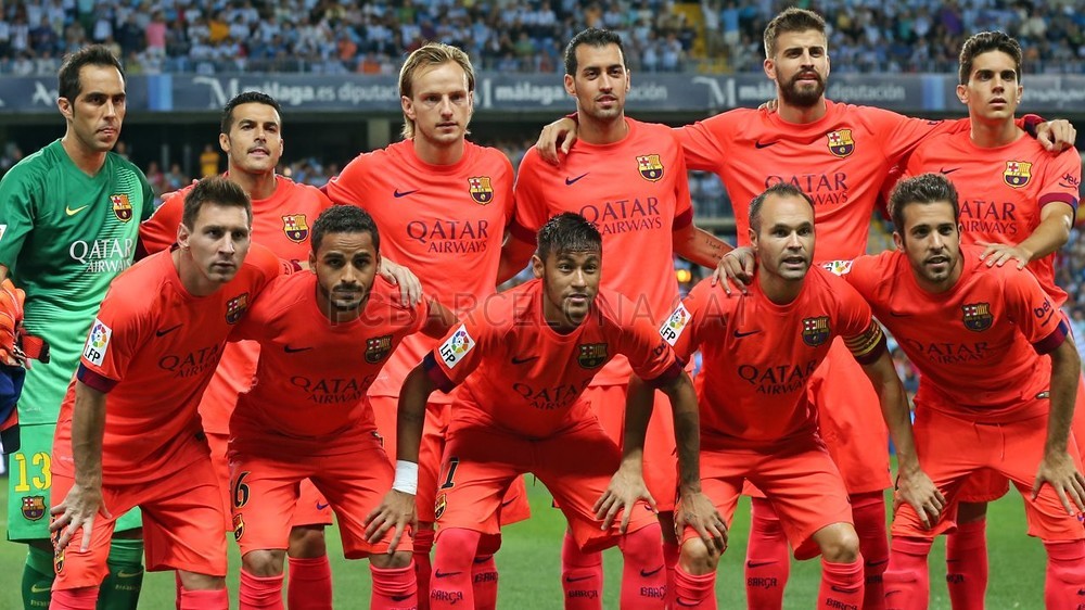 گزارش تصویری: حواشی دیدار بارسلونا_مالاگا 1