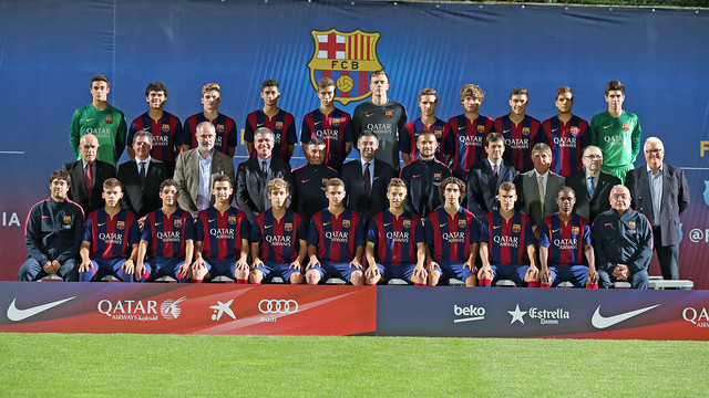 FC Barcelona Juvenil B   2014 / 2015 by fcbarcelona.com  fc barcelona juvenil b
