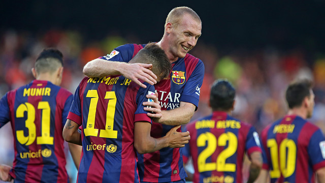 Image result for ‫جيمي ماثيو برشلونة‬‎