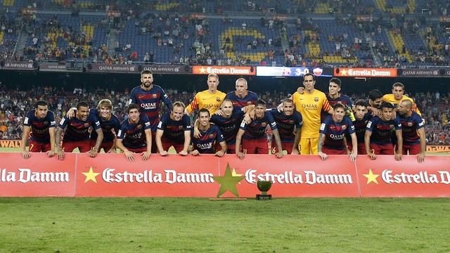 The team were awesome against Roma in the Gamper match / MIGUEL RUIZ-FCB