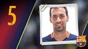 Sergio Busquets Burgos Portrait Sergio Busquets Burgos. Number 5