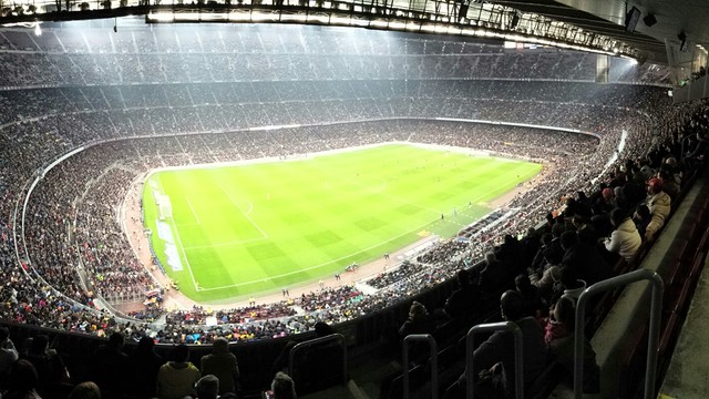 Vista panorámica del Camp Nou Vista panorámica del Camp Nou
