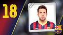 Portrait Jordi Alba Ramos. Number 18