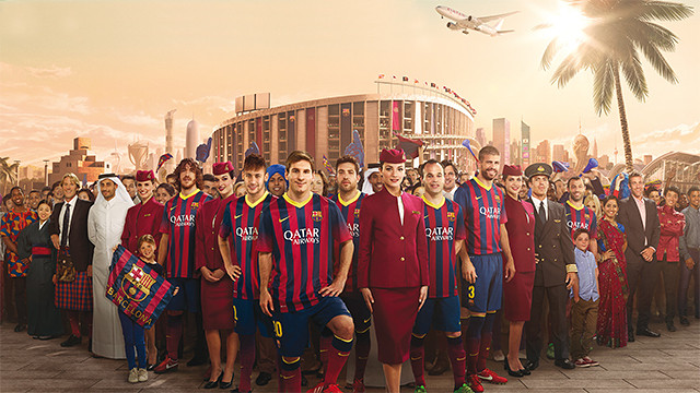 El FC Barcelona rompe relaciones con Qatar Airways